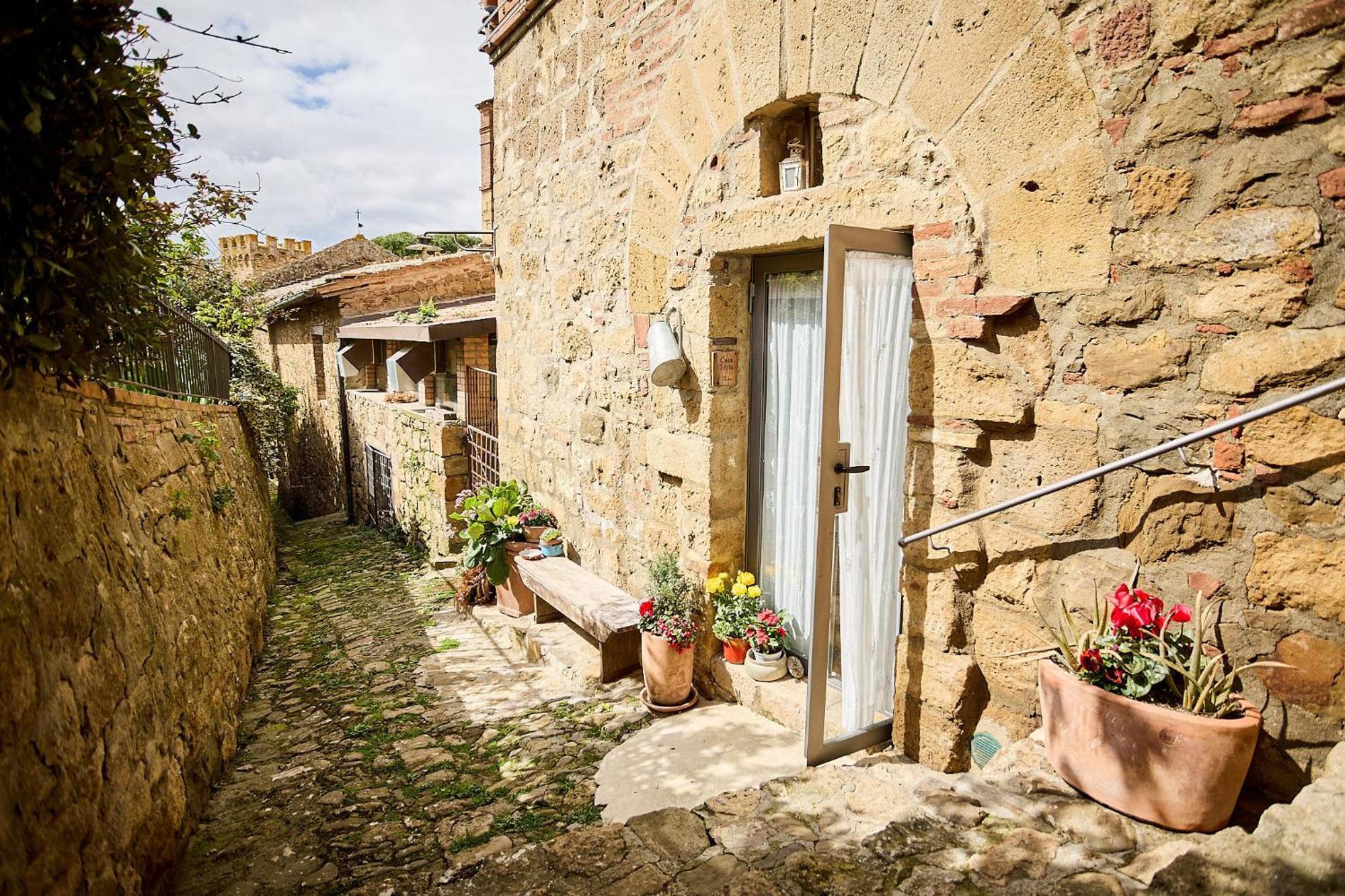 Hotel Casa Torta Monticchiello Exterior foto