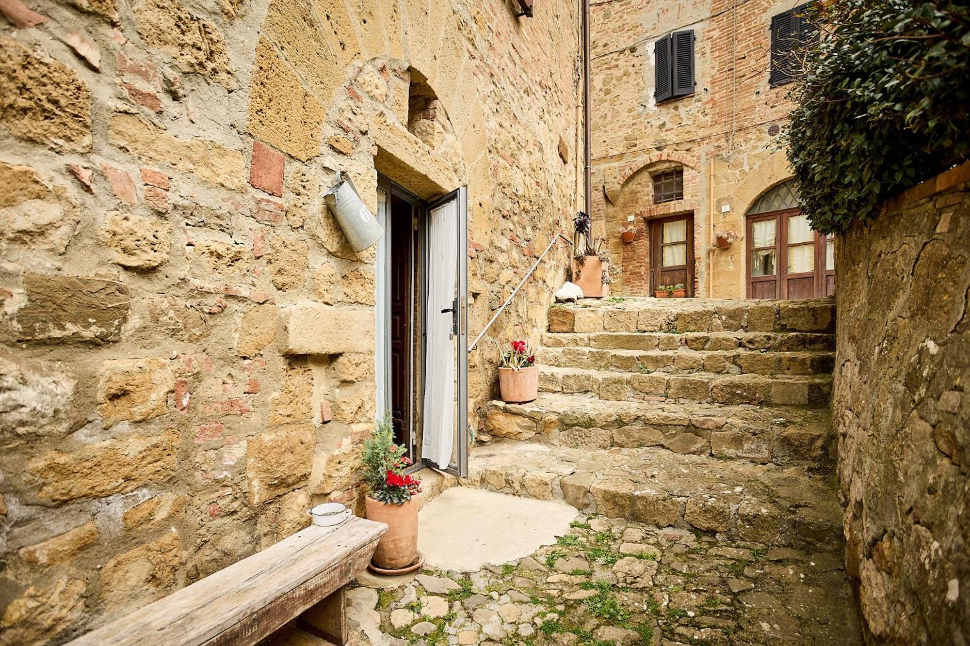 Hotel Casa Torta Monticchiello Exterior foto